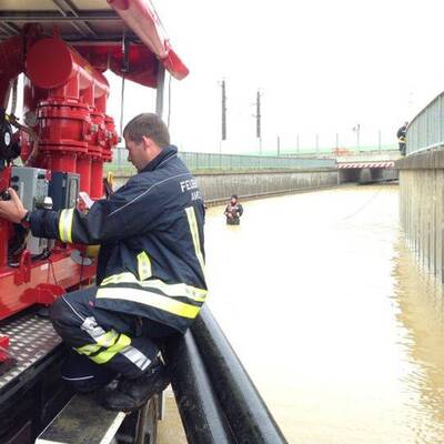 Hochwasser in Österreich