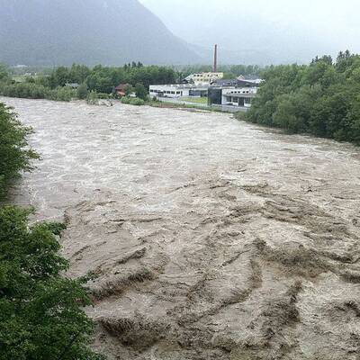 Hochwasser in Österreich