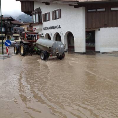 Hochwasser in Österreich