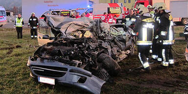 Horror-Crash: Vater und Tochter sterben