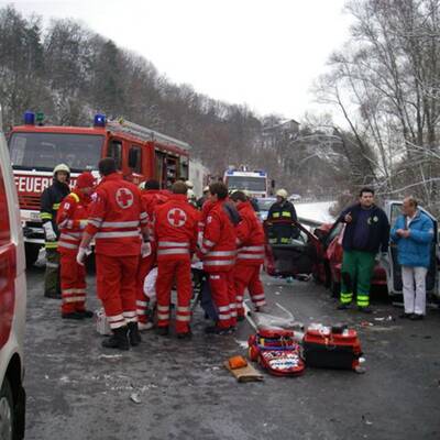 Tödlicher Crash mit Rettungswagen