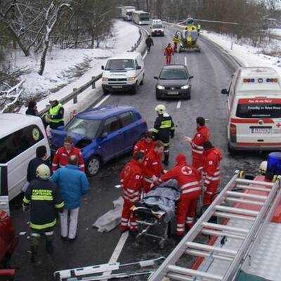 Tödlicher Crash mit Rettungswagen