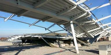 Heli-Landeplatz stürzt ein - 4 Verletzte