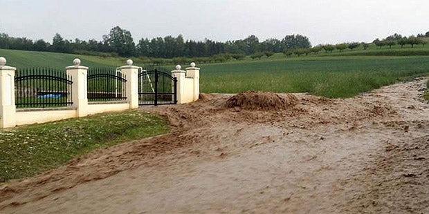 Unwetter-Warnung für das lange Wochenende