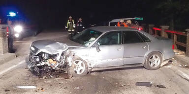 Betrunken: Politiker baut Crash