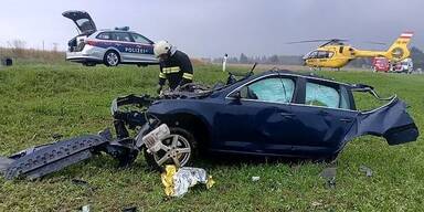 Nur noch Autohälfte übrig