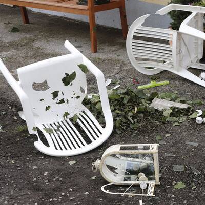 Schwere Gewitter über Österreich 