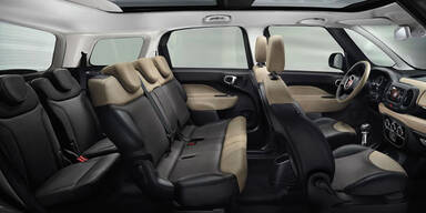 Das ist der Fiat 500L mit bis zu 7 Sitzen