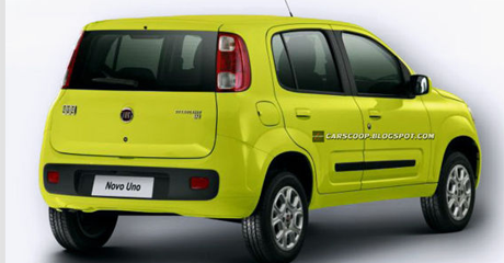 Erste Fotos vom neuen Fiat Uno aufgetaucht