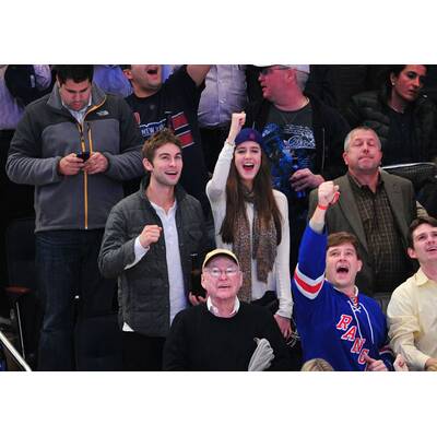 Chace Crawford: Date mit einer brünetten Unbekannten.