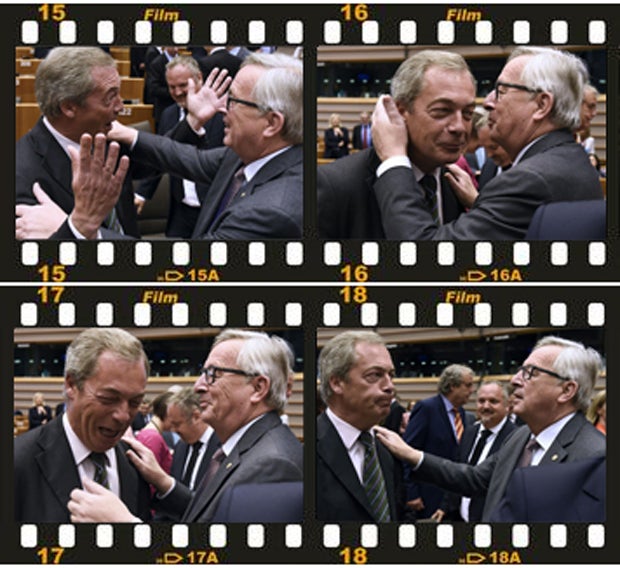 Juncker Farage