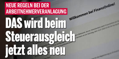 Achtung: DAS wird beim Steuerausgleich alles neu