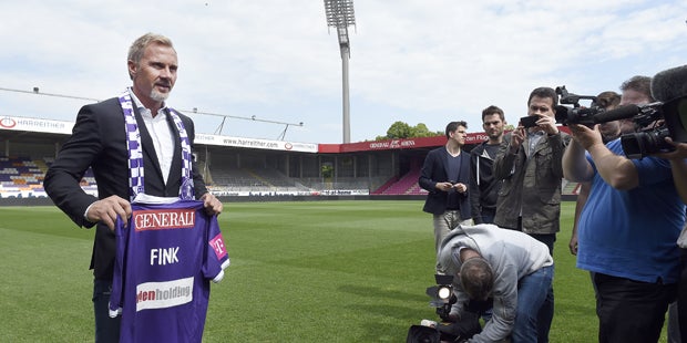 Thorsten Fink bei Austria präsentiert