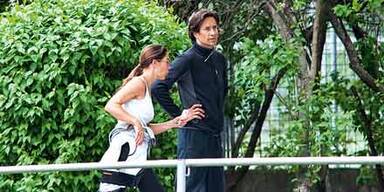 Hier joggen Fiona und KHG durch den Prater