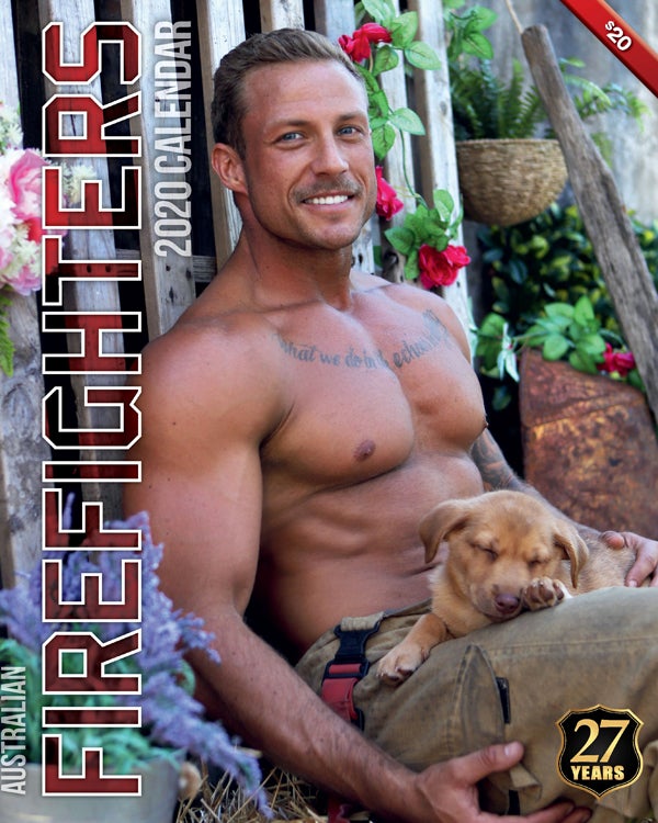 Feuerwehrkalender: Achtet auf die niedlichen.... Tiere!