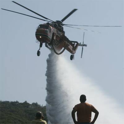 Waldbrand bedroht Athen