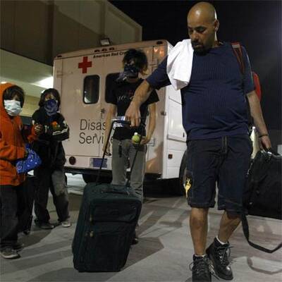 Feuersbrunst in Kalifornien