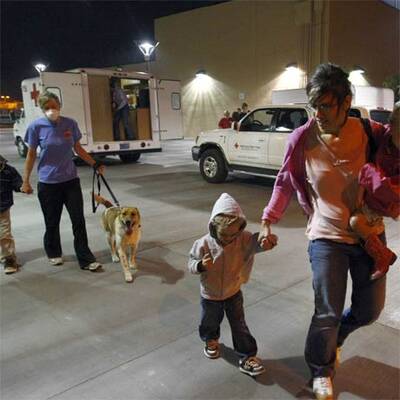 Feuersbrunst in Kalifornien