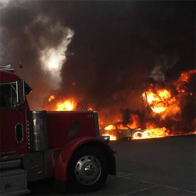 Flammeninferno in Kalifornien