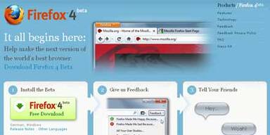 Neue Beta des Firefox 4 verfügbar
