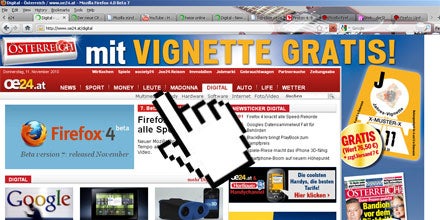 Firefox 4 knackt alle Speed-Rekorde