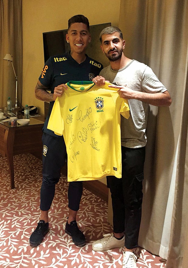 Brasilien-Stars waren bei Wiener Friseur