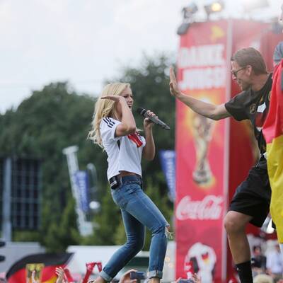 So jubelt Fischer mit dem deutschen Team