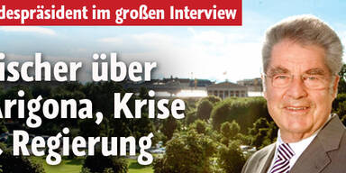 Präsident Fischer am Start für Runde 2