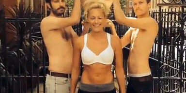 Helene Fischer Ice bucket Challenge