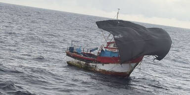 Nach &uuml;ber 50 Tagen im Pazifik: F&uuml;nf Fischer gerettet