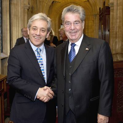 Österreichs Bundespräsident im Buckingham Palace