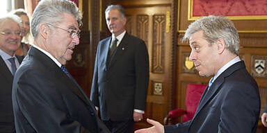 Heinz Fischer zu Besuch bei der Queen