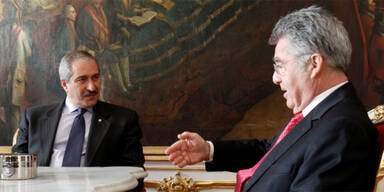 Nasser Jawdeh und Heinz Fischer