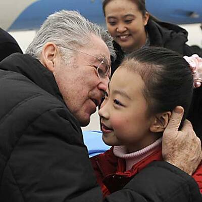 Fischer auf Staatsbesuch in China