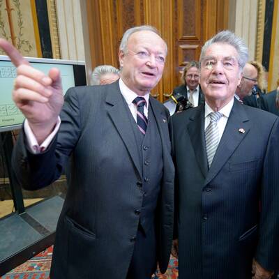 Gratulationen zu Fischers 75. Geburtstag 