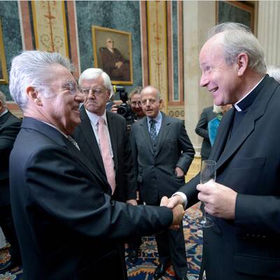 Gratulationen zu Fischers 75. Geburtstag 