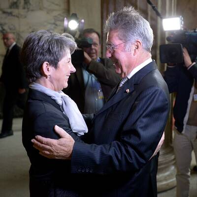 Gratulationen zu Fischers 75. Geburtstag 