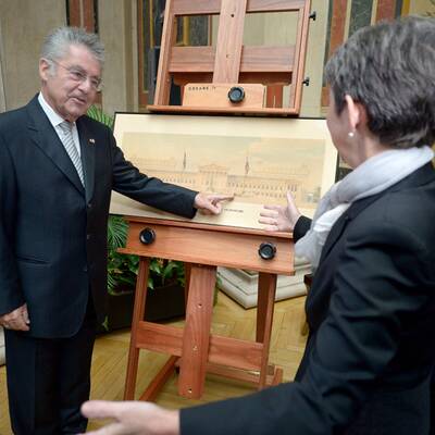 Gratulationen zu Fischers 75. Geburtstag 