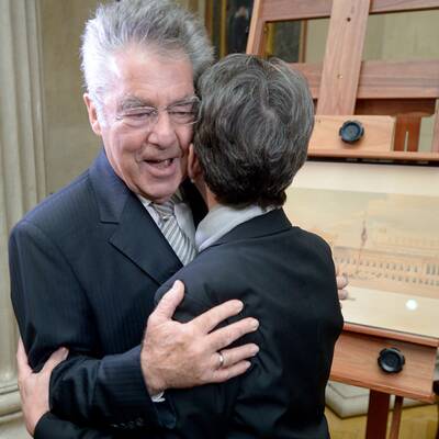 Gratulationen zu Fischers 75. Geburtstag 