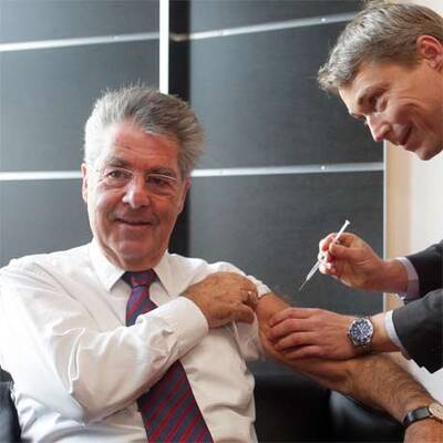 Großer Run auf die Schweinegrippe-Impfung