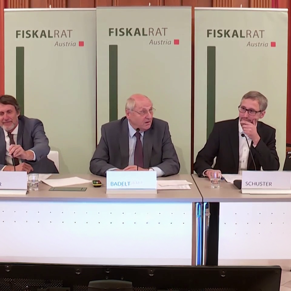 Fiskalrat sieht Budget bis 2026 auf Kurs, langfristig nicht