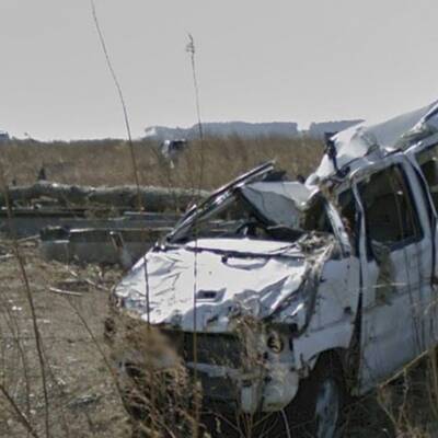 Ein Google-Street-View-Auto fuhr durch die radioaktiv verseuchte Stadt Namie und machte diese Fotos 