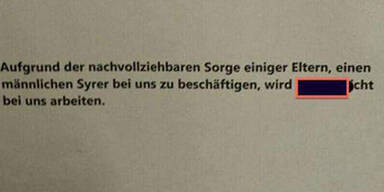 Kindergarten stellt keinen Flüchtling ein