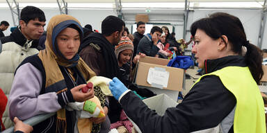 Flüchtlinge leiden unter Kälte-Einbruch