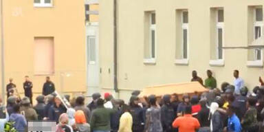 Tumulte nach Leichenfund in bayrischem Asylheim