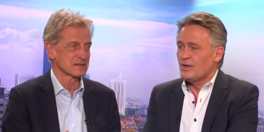 Peter Westenthaler und Josef Cap im Studio