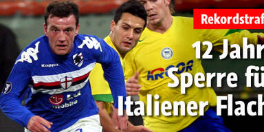Rekordstrafe für Brescias Flachi