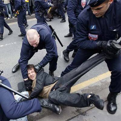 Olympisches Feuer in Paris