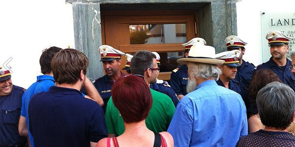 Flashmob in Klagenfurt