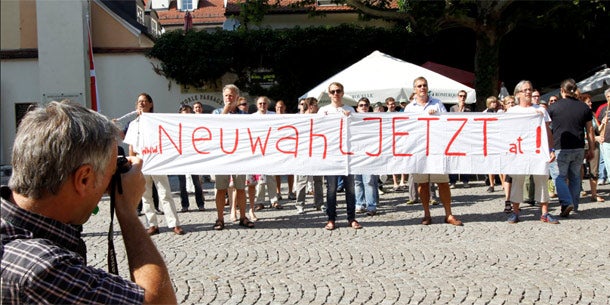 Flashmob in Klagenfurt